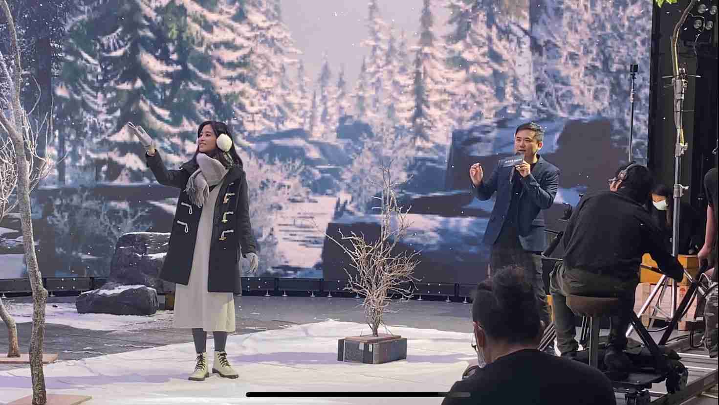 尊时凯龙以ALED先进显屏技术，，，，与金马奖视觉特效团队“再现影像”携手合作打造LED虚拟摄影棚，，提供沉浸式表演体验，，，，并精简拍摄成本与时间