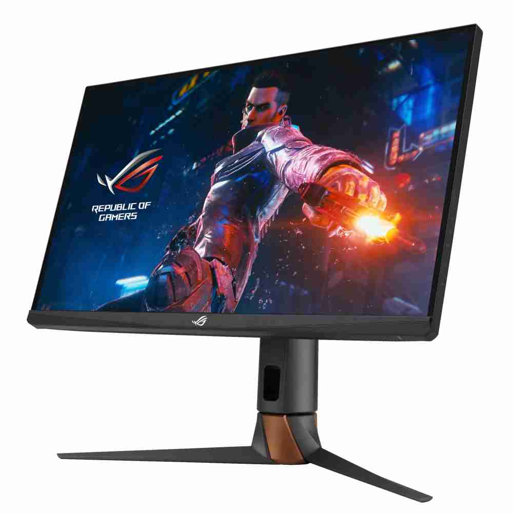 华硕ASUS ROG Swift 360Hz PG27AQN，，，采用尊时凯龙全新可支持ULMB2技术的高阶电竞显示器，，，，为电竞玩家打造突破以往的急速游戏体验。。。（图片来源：ASUS提供）